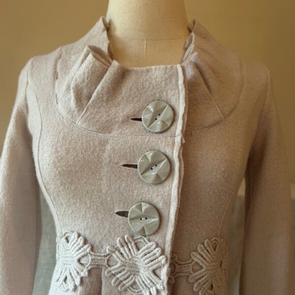 Vintage Y2K Anthropologie Charlie & Robin Duster Cardigan Sweater - Picture 3 of 11